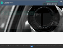 Tablet Screenshot of cristianolocci.it